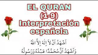 EL CORAN Interpretación española (1-9)
