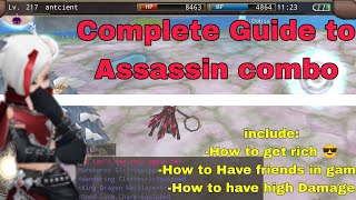 Iruna Online - How to play assassin to get rich and have a lot of friends 🤣🤣🤣