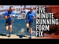 5 Minute Running Form Fix