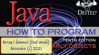 2021 PK 09a | Array 1 dimensi | Java | Netbeans