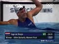 inge de bruijn 100 m butterfly swimming world record at sydney olympics 2000