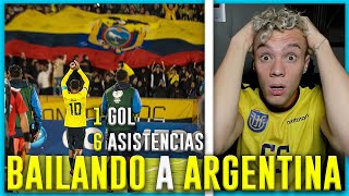 😱🇦🇷 ARGENTINO REACCIONA a 🇪🇨 KENDRY PAEZ vs ARGENTINA *GOLAZO