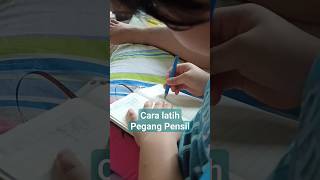 cara latih pegang pensil #autism #autis #autismawareness #pegangpensil #tips