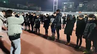 20221219 서울시지도자배 삼선초 준우승    시상식장면 장하다 삼선초축구부