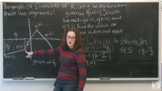 2005B AP Calculus AB/BC FRQ #4: The Fundamental Theorem of Calculus