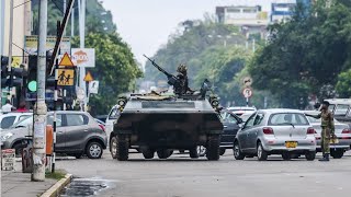 زيمبابوي: الجيش ينفي حدوث انقلاب في البلاد ويؤكد أن موغابي وأسرته بخير