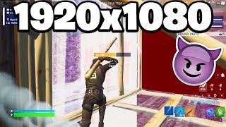 1920x1080 is actually INSANE... (144FPS in Fortnite!)