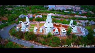 Sanghi Temple Drone Shot and Ramoji Film City Hills | www.drozest.com