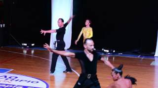 Fedor Polyanskiy \u0026 Dina Akhmetgareeva (RUS) - 1/2 Paso doble (Int. Open Kavala 2017)