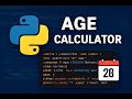 Age Calculator in Python: Years, Months, and Days