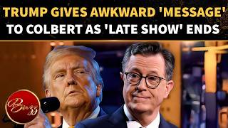 Trump Teases Stephen Colbert With BIZARRE 'Message' Warning Before 'Late Show' Last Episode On CBS