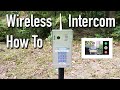 GBF Wireless Video Gate Intercom With Keypad - Review and Installation