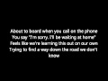 Mat Kearney - Ships In The Night Lyrics HQ