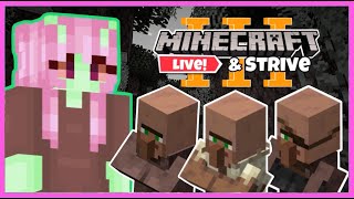 Abducting Villagers | Minecraft Live \u0026 Strive 3