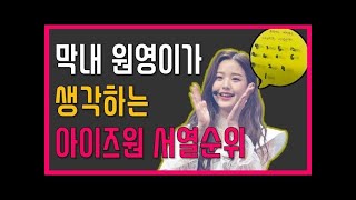 [프롬더탑] IZ*ONE 막내 원영이가 생각하는 아이즈원 서열 정리 ♥ Amazing