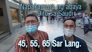 Napaka mura ang abaya sa saudi