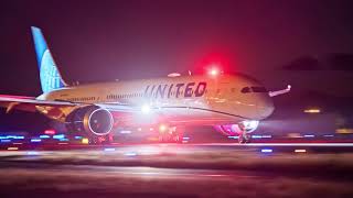 United Airlines (Boeing 787 N24976). Landing in Tahiti (NTAA). 08/08/2020