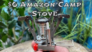 $6 Amazon Camp Stove