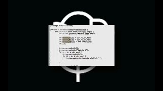 Matrix Multiplication On Java (Free Syntax)