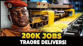 Ibrahim Traore Kicks Off 200K Youth Employment Initiative!