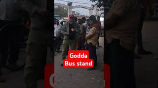 VOTING AWARENESS RAPSONG AT GODDA BUS STAND #india गोड्डा के लोगो को अपने गाने के माध्यम से मतदान