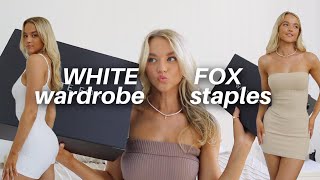STAPLES + BASICS | White Fox Boutique Haul