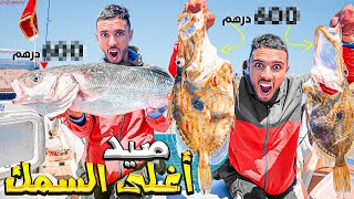 العيش الحر:يوم كامل في أعماق البحر😱تحدي صيد أنذر الأسماك🤑حصيلة غير متوقعة 🔥