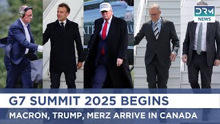 G7 Summit 2025: Macron, Trump, Merz, EU Chiefs Land in Calgary Ahead of High-Stakes Summit | AQ1B