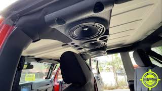 Jeep Wrangler JK Sound System by -BPS AUDIO- Soundbar with 8\