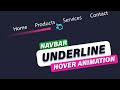 html css responsive navbar hover effects | navigation bar in html and css with source code  include