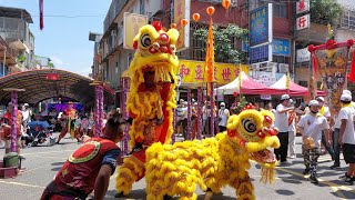 【基隆長興呂師父-醒獅團】~111內壢保安宮北極玄天上帝文化祭祈福遶境