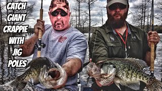 HOW TO CATCH GIANT CRAPPIE WITH JIG POLES- Full length video