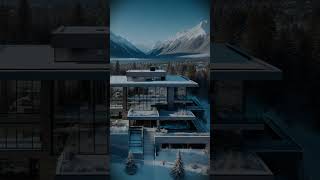 Mountain Majesty Mansion - Snowy Modern Mansion