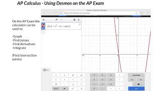 Using Desmos on the AP Calculus Exam