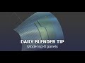 Daily Blender Secrets - Model sci-fi panels