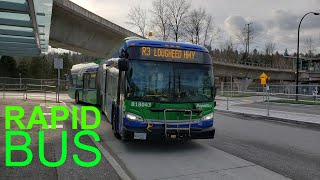 RapidBus! - TransLink (CMBC) 2018 New Flyer XDE60 No. 18043 on line R3