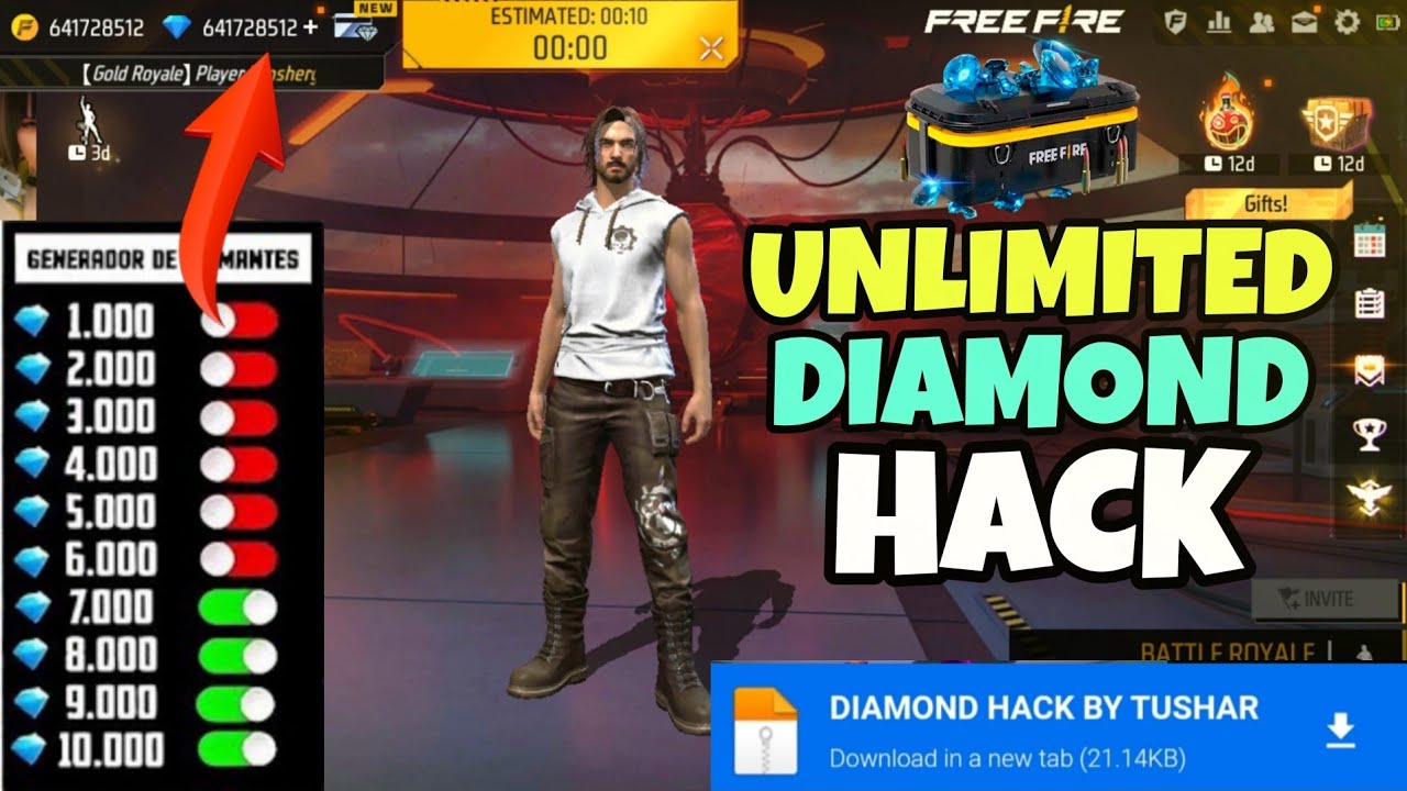Free Fire Diamond Hack Free Fire New Mod Menu Ob39 Unlimited