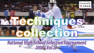 Super Techniques of High-Schooler #12　高校生の空手技集⑫