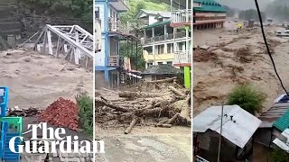 Monsoon brings fatal landslides and floods to northern India