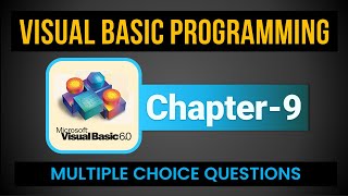 Visual Basic Programming | Chapter 9 | Class 8 | MCQ