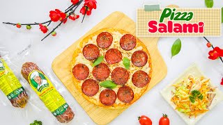 Pizza Salami Chuẩn Hương Vị Như Nhà Hàng | Feedy VN