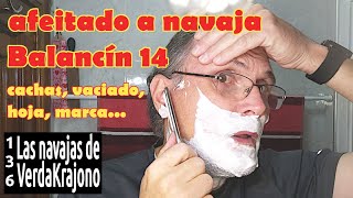 136 - Afeitado a navaja Balancín 14