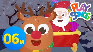 Santa Claus is Coming to Town🎅 + More Nursery Rhymes & Kids Songs - Jingle Bell | Playsongs