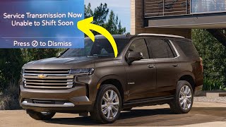 “Service transmission now, unable to shift soon” in Chevy vehicles