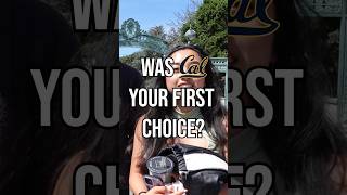 Asking Cal students if Berkeley was their first-choice👀 #ucberkeley #cal #college #collegedecisions
