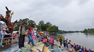 แข่งเรืออำเภอบึงบูรพ์ แข่งเรือยาวอำเภอบึงบูรพ์ ลำห้วยทับทัน วัดศรีบึงบูรพ์ อำเภอบึงบูรพ์