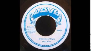 Don Carlos - Declaration Of Rights 7\