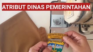 CARA PASANG ATRIBUT || BET ||BADGE DINAS PEMERINTAHAN