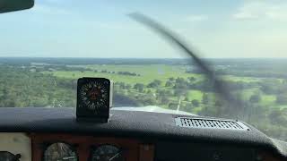 V35 Bonanza landing