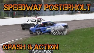 Speedway Posterholt 23/4/2023: Crash \u0026 action!